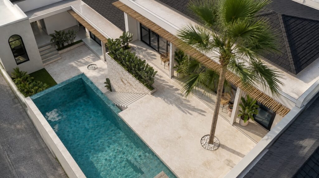 padang nest lap pool terrace